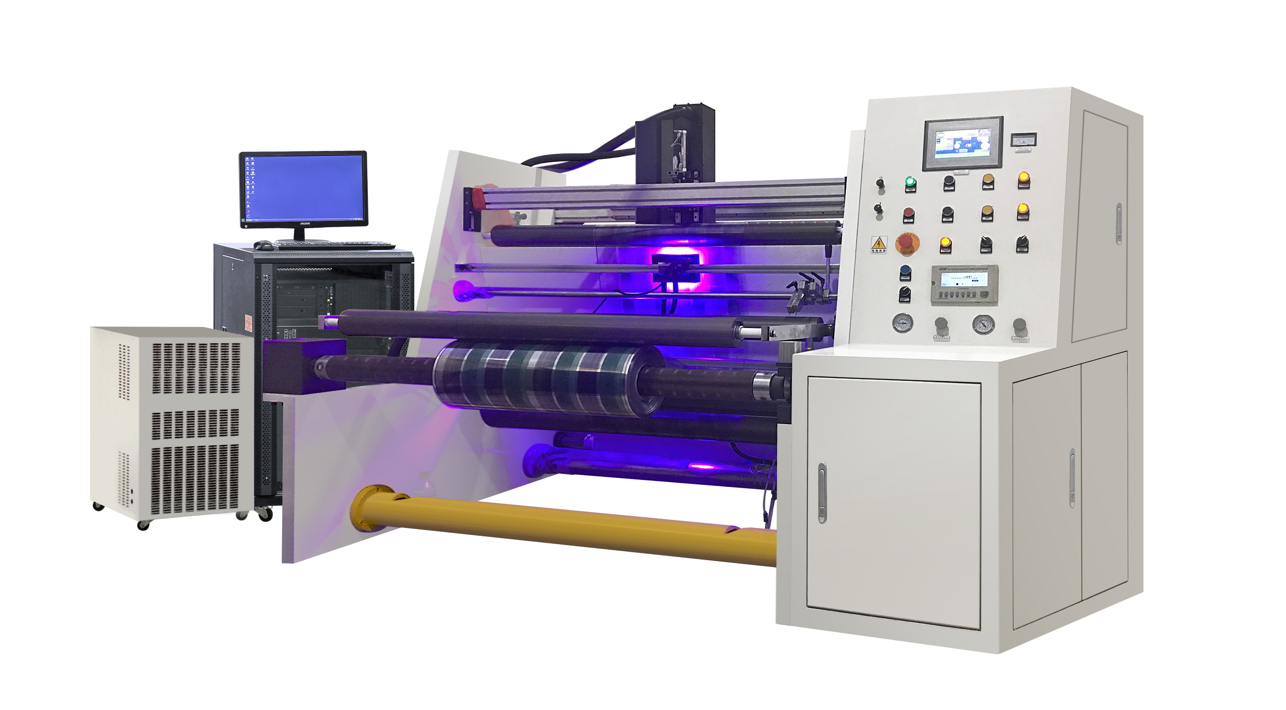 High Resolution UV-curable Or Aqueous Single Colour Digital Webs Printing Ink Jet Printer