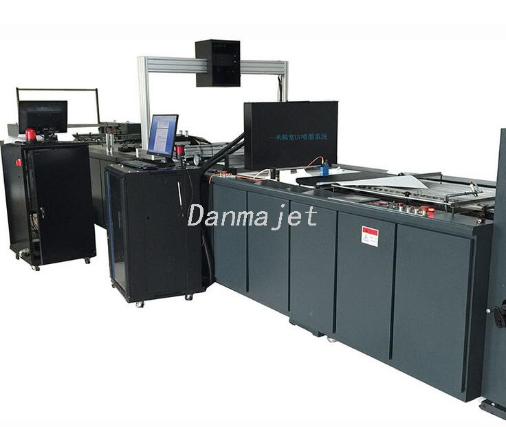 High-speed Monochrome Drop-on-demand Inkjet Printing System with UV And Water-base Inks
